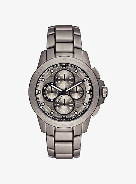 Michael Kors Ryker Gunmetal-tone Watch