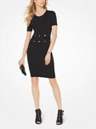 Michael Michael Kors Lace-up Bodycon Dress