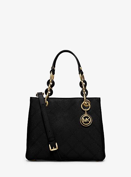 Michael Michael Kors Cynthia Small Saffiano Leather Satchel