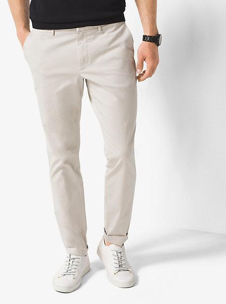 Michael Kors Mens Slim-fit Cotton Chinos