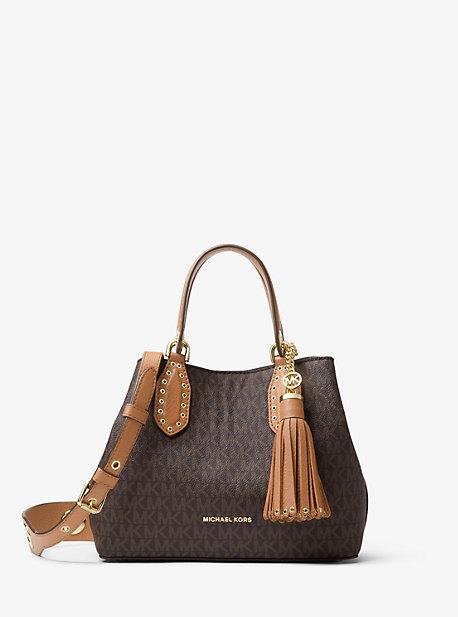 Michael Michael Kors Brooklyn Small Logo Satchel