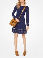 Michael Michael Kors Grommeted Ponte Dress