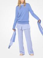 Michael Kors Collection Cashmere Streamer Pullover