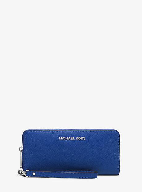 Michael Michael Kors Jet Set Travel Saffiano Leather Continental Wallet
