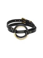 Michael Kors Black Pave Leather Wrap Bracelet