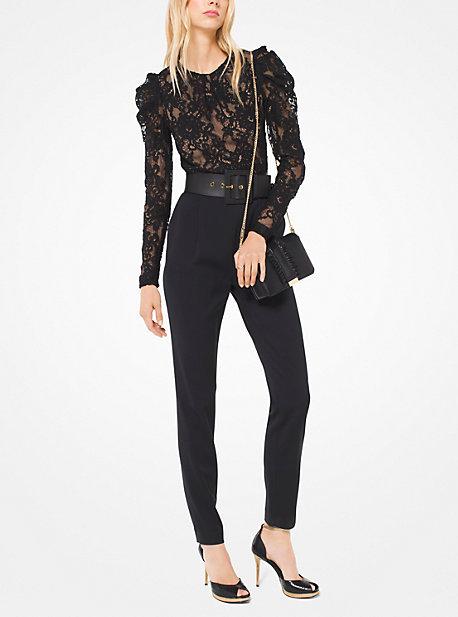 Michael Michael Kors Floral Lace Jumpsuit