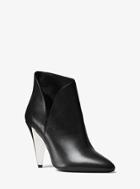 Michael Kors Collection Angelina Calf Leather Ankle Boot