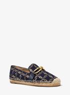 Michael Kors Collection Lennox Metallic Brocade Espadrille