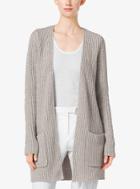 Michael Kors Collection Shaker-stitch Cashmere And Linen Cardigan