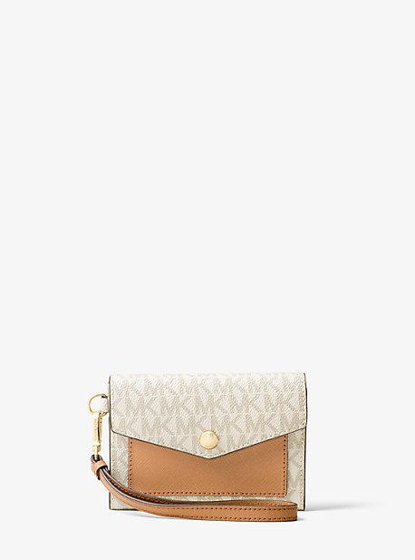 Michael Michael Kors Honey Medium Logo Wristlet