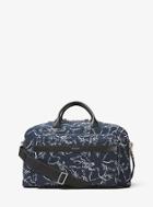 Michael Kors Mens Grant Palm-print Duffel Bag