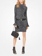 Michael Michael Kors Leopard Jacquard Knit Dress