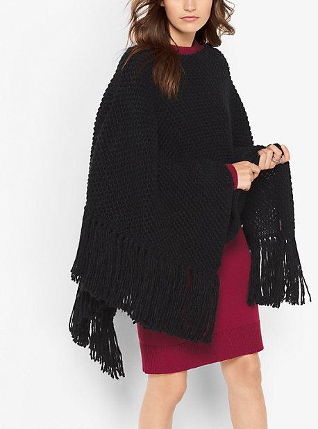 Michael Michael Kors Fringe Poncho