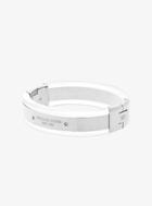 Michael Kors Silver-tone Clear Acetate Bracelet