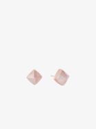 Michael Kors Rose Gold-tone Pyramid Stud Earrings