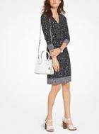 Michael Michael Kors Floral Matte-jersey Wrap Dress