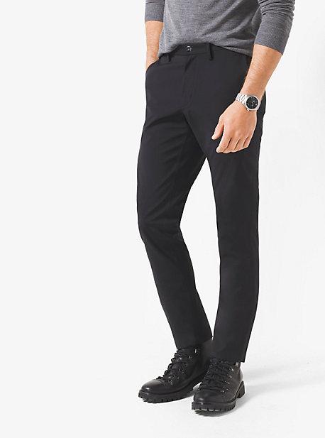 Michael Kors Mens Tropical Wool Trousers