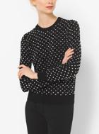 Michael Kors Collection Studded Cashmere Sweater