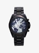 Michael Kors Watch Hunger Stop Oversized Bradshaw 100 Black-tone Watch