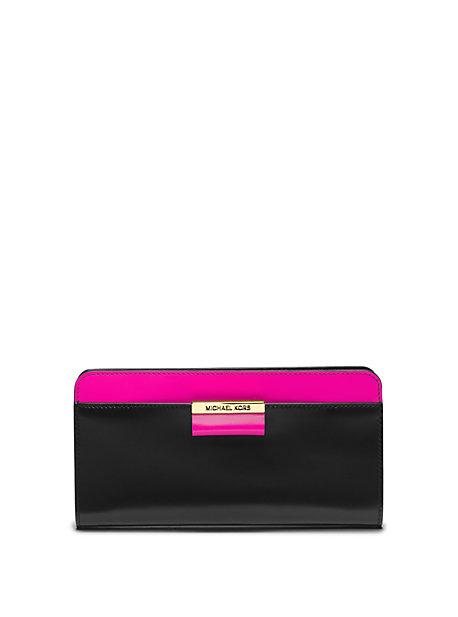 Michael Kors Collection Lexi Leather Continental Wallet