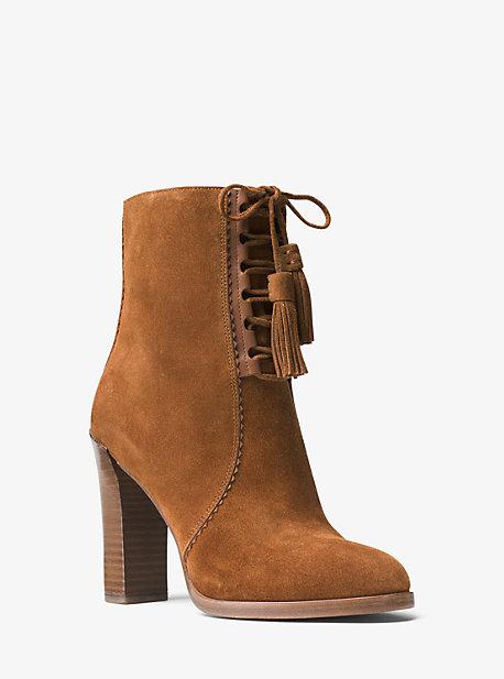 Michael Kors Collection Odile Suede Ankle Boot