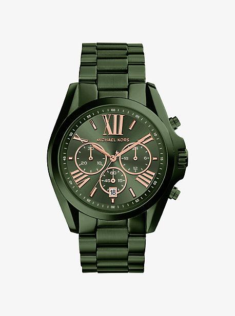 Michael Kors Bradshaw Olive-tone Watch