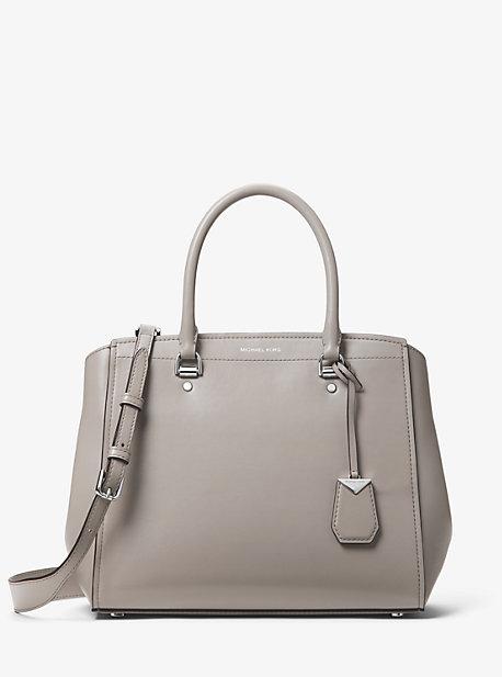 Michael Michael Kors Benning Large Leather Satchel
