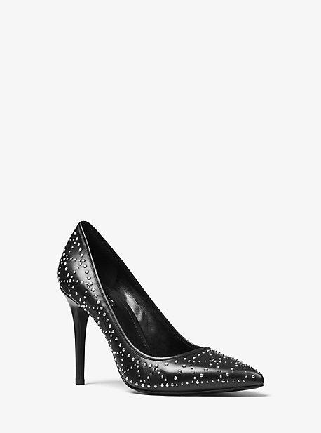 Michael Michael Kors Claire Studded Leather Pump