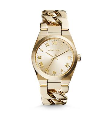 Channing Gold-tone Watch - Watches By Michael Kors