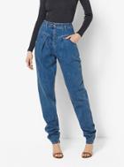 Michael Kors Collection High-waisted Tapered Jeans