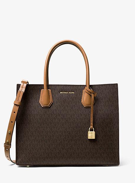 Michael Kors Mercer Large Logo Tote