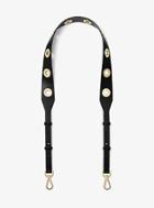 Michael Michael Kors Grommet-embellished Leather Handbag Strap