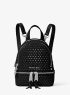 Michael Michael Kors Rhea Mini Perforated Leather Backpack