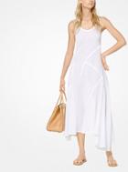 Michael Kors Collection Linen-gauze Bias Dress