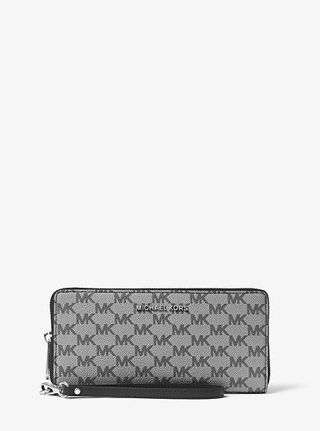 Michael Michael Kors Jet Set Travel Logo Continental Wristlet
