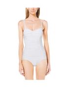 Michael Kors Ruched Maillot Swimsuit