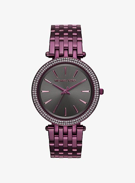 Michael Kors Darci Plum-tone Watch