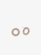 Michael Kors Gold-tone Pave Earrings