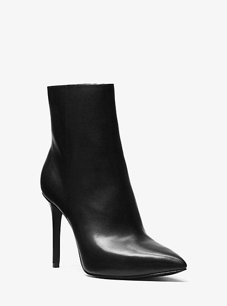 Michael Michael Kors Leona Leather Ankle Boot
