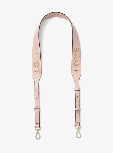Michael Michael Kors Love Studded Leather Handbag Strap