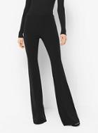 Michael Kors Collection Flared Stretch-wool Trousers