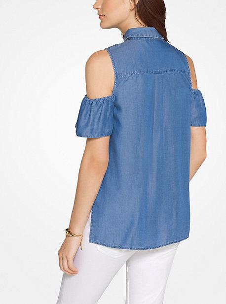 Michael Michael Kors Peekaboo Button-up Shirt