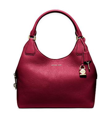 Michael Kors Camille Large Leather Shoulder Bag