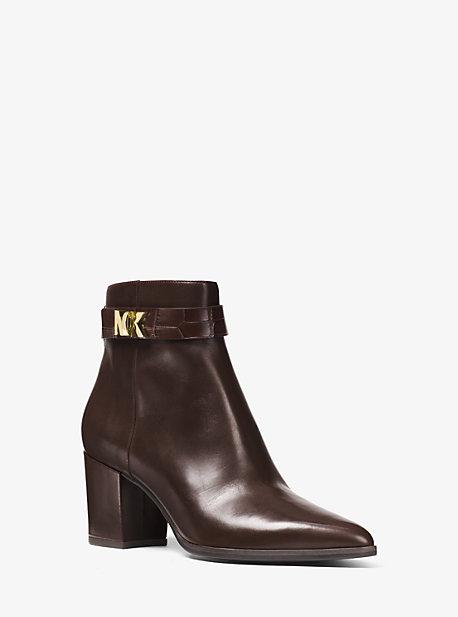 Michael Michael Kors Julianna Leather Ankle Boot