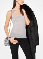 Michael Kors Lurex Rib Sweatr Tank