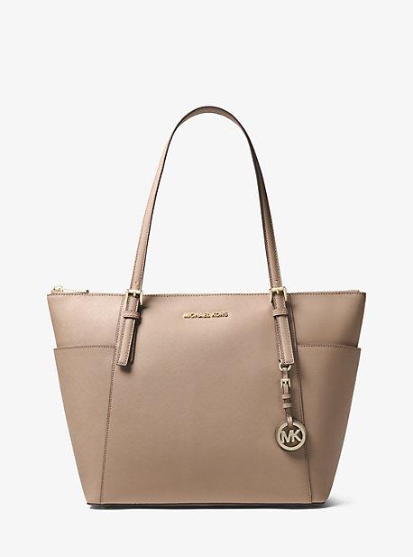 Michael Michael Kors Jet Set Large Saffiano Leather Top-zip Tote