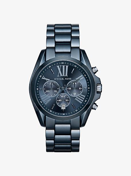 Michael Kors Oversize Bradshaw Blue Watch