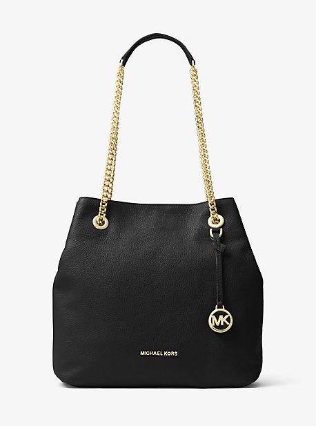 Michael Kors Jet Set Large Leather Shoulder Bag