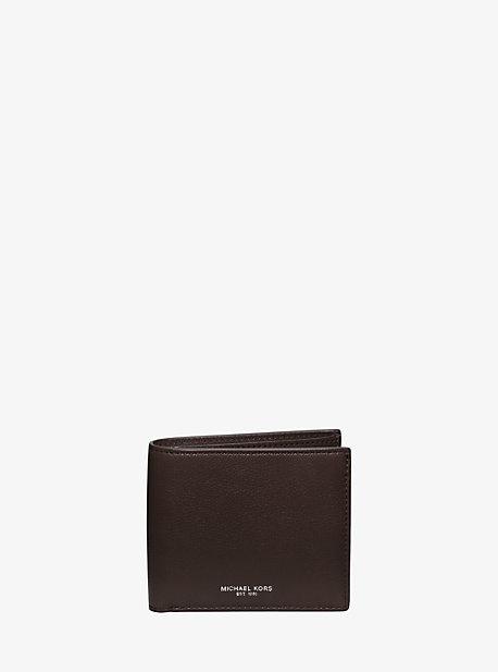 Michael Kors Mens Bryant Leather Billfold Wallet