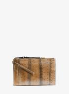 Michael Kors Collection Miranda Large Zip Clutch